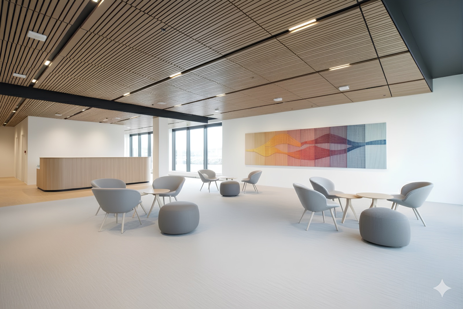 VTT — modern office lounge